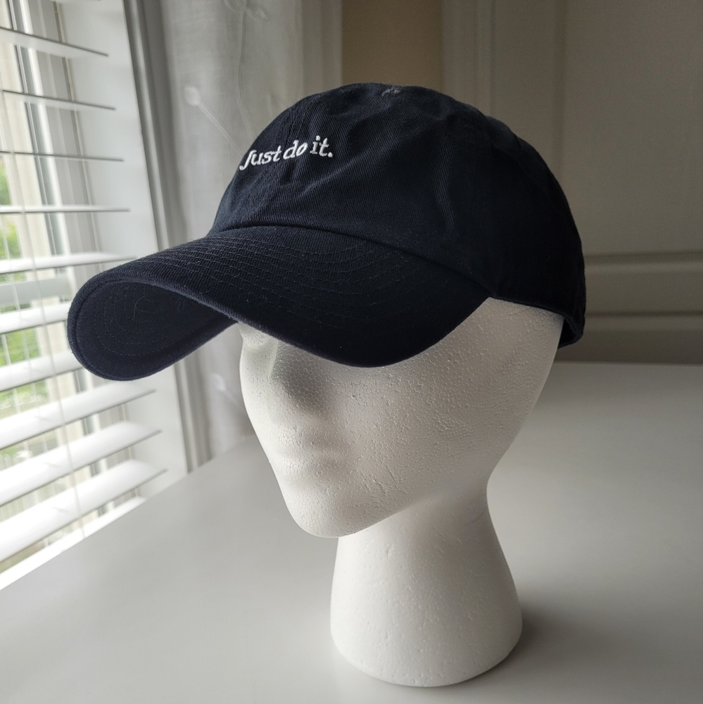 Nike Club Black Unstructured JDI Cap - Picture 8 of 8